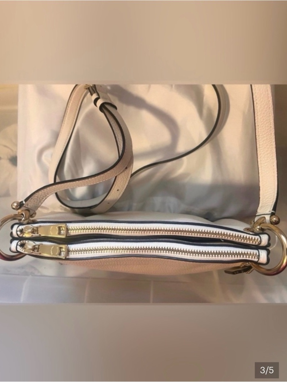 Coach Mia Pebbled Leather Crossbody Bag - Picture 3 of 5